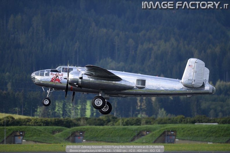 2019-09-07 Zeltweg Airpower 10203 Flying Bulls North American B-25J Mitchell.jpg